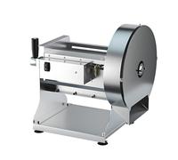 BNZCZY Electric & Manual Vegetable Slicer With Secure Suction Cups, Commercial Food Processor Stainless Steel, For Onions,Carrots,Cucumbers,Ham,Potatoes(Size:Slicing,Color:silver)