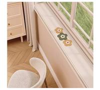 BNZCZY Narrow Bay Window Mat,Protective Mat for Bedroom Balcony,Four Seasons,Simple Pattern Bay Window Mat,window Sill Mat,Durable,Easy Care(Size:8 * 39in,Color:B)