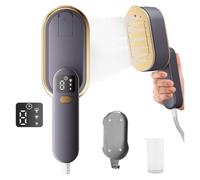 BNZCZY Portable Travel Steam Iron, Horizontal & Vertical Ironing
