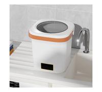 BNZCZY Portable Washing Machine, 12L Large Capacity For Efficient Cleaning, Mini Laundry Machine Ideal For Travel And Home Use(Size:11.61 * 11.61 * 11.61in,Color:white)