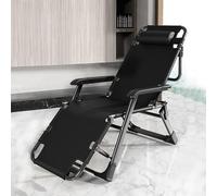 BNZCZY Zero Gravity Outdoor Lounge Chair Recliner, 26" Width Reclining Pool Lounge Lawn Chairs With Headrest And Curved Armrest, For Beach Patio Backyard Outside