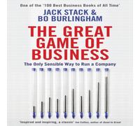 Bo Burlingham The Great Game of Business Paperback Book in White Bo Burlingham White