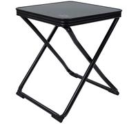 BO-Camp 1404337 Bc Taburete 3D + Tablero Black for Adults, Ideal for Everyday use, Black