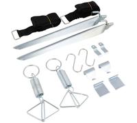 BO-Camp 4163740 Kit De Amarre - para Toldo - Universal for Adults, Ideal for Everyday use