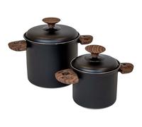 BO-Camp BC IND Batería cocina Hading Comp.2 for Campers and Outdoors for Outdoor Comfort and Practice