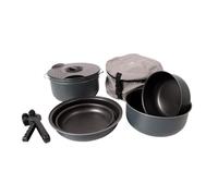 Bo-Camp Cookware Set Camping 7 Pieces Aluminium