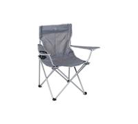 Bo-Camp Folding Chair Compact Steel Grey