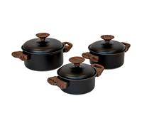 Bo-Camp Industrial Collection Cookware Set Stewart 3 Pieces