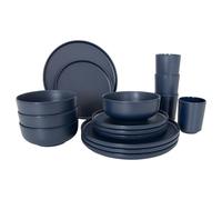 Bo-Camp Industrial Collection Tableware Patom 16 Pieces Blue
