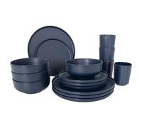 Bo-Camp Industrial Collection Tableware Patom 16 Pieces Blue InUK