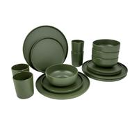 Bo-Camp Industrial Collection Tableware Patom 16 Pieces Green InUK
