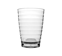 Bo-Camp Lemonade Glass Polycarbonate Ribbed 350 ml