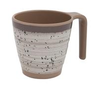 Bo-Camp Mug Halo M Melamine 4 Pieces Beige
