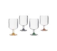 Bo-Camp - Ornans Wine Ornans Glass | Pastel Collection | 250ml | 4 Pcs | BO-6101