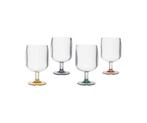 Bo-Camp - Ornans Wine Ornans Glass | Pastel Collection | 250ml | 4 Pcs | BO-6101