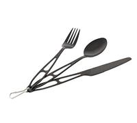 Bo-Camp - Outdoorcutlery - RVS - 3-Parts - In Cover