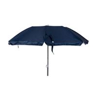 Bo-Camp Parasol Compact 3 Pieces Polyester Dia 160cm Blue