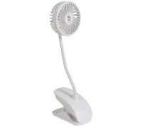 Bo-Camp - Table fan with clamp - Flex - ABS - White
