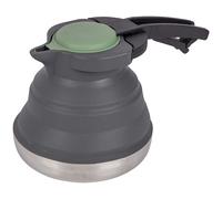 Bo-Camp - Teapot - Silicone - Stainless Steel - Collapsible 1,2 L, Blue -