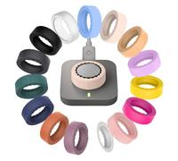 BO&DQQ 15 Pack Ultra-Thin Cover Compatible with Oura Ring Gen 5