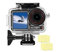 BO&DQQ Underwater Waterproof Case Compatible with DJI Osmo Action 5 Pro/Action 4/Action 3, 164FT/50M Dive Diving Housing Cover Shell with Anti-Fog Inserts Accessories