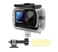 BO&DQQ Underwater Waterproof Case Compatible with DJI Osmo Action 6 Camera, 196FT/60M Dive Diving Housing Cover Shell with Anti-Fog Inserts Accessories