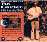 BO FEAT. ALEXANDER,TEXAS & MCCOY- BO CARTER & THE MISSISSIPPI 4 CD NEW