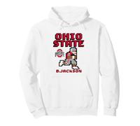Bo Jackson - Retro Baller - Ohio State Buckeyes Football Pullover Hoodie