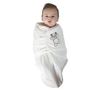 Bo Jungle B-Wrap Swaddle Blanket (Small, White Panda)