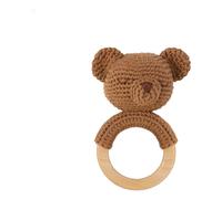 Bo l'Ourson teething ring Brown one size