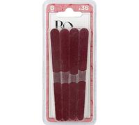 Bo...Paris - Pack of 36 Red Nail Files for Always Neat Nails - Pack of 1