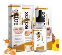 Bo-tox Bee Venom Wrinkle Removal Cream, Face Skincare Set With Bo-tox Bee Venom Firming Serum & Bee Venom Bo-tox Cream, Anti Aging Face Cream for Women, Plumps & Firms All Skin Types (20g + 30ml)