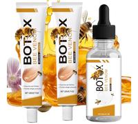 Bo-tox Bee Venom Wrinkle Removal Cream Set, Bo-tox Skincare Set With Bo-tox Bee Venom Firming Serum & Bee Venom Bo-tox Cream, Anti Aging Face Cream, Restore Elasticity, Lift, Plump