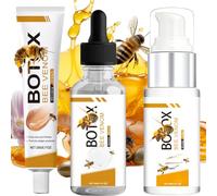 Bo-tox Bee Venom Wrinkle Removal Cream Set, With Bo-tox Bee Venom Firming Serum & Bee Venom Wrinkle Removal Cream & Advanced Multi-Action Firming Lotion,Restore Elasticity,Lift,Plump Reduce Fine Line