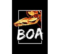 Boa Constrictor Notebook: Do you have a pet boa constrictor or do you have a passion for snakes and reptiles? This geometric boa notebook is perfect for any reptile keeper.