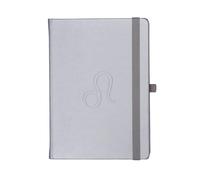 Boa Notes HOROSCOPE Notebook/Notepad A5 Lined 200 Pages Vegan Leather Cover Pen Loop Zodiac Sign (Leo)
