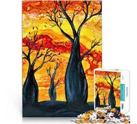 Boab Sunset1000 Piece Puzzle For teenagers Family Game Stress Reliever Difficult Challenge Enhance love between couples 38x26cm