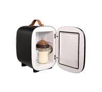 BOABEODVB 4L Mini Car Refrigerator Lightweight Dual-Use Insulated Cooler Box Refrige Car Accessory for Tourist Camping Home Truck(C)