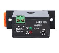 Boaby Normally Open Current Sensing Switch, 0.2-30A, Self-Powered, for 0-240V AC&DC Circuit, 35mm DIN Rail, Flameproof, IP30