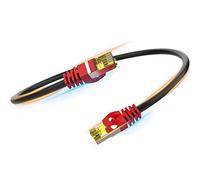 Boahcken Cat 8 Ethernet Cable 6 ft,1.5ft 6ft 10ft 20ft 25ft 30ft 75ft 100ft 150ft 200ft Heavy Duty High Speed Network Internet Cable,26AWG 40Gbps 2000Mhz,S/FTP Indoor&Outdoor Shielded LAN Cable