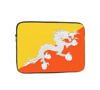 BOAIHH 12 inch Light Computer Bag, Exquisite Flag of the Kingdom of Bhutan Print Pattern, Suitable for Business Travel, Work, Commuting