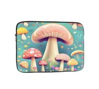 BOAIHH 13 inch Light Computer Bag, Exquisite Pretty little mushrooms Print Pattern, Suitable for Business Travel, Work, Commuting