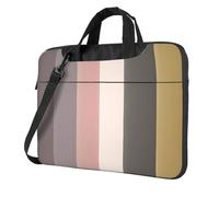 BOAIHH 14 inch lightweight Laptop Bag with Fashion A warm and rustic colour scheme Print Beautiful and simple for Business Trip Office