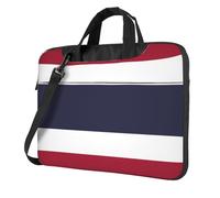 BOAIHH 14 inch lightweight Laptop Bag with Fashion Thailand Flag Print Beautiful and simple for Business Trip Office