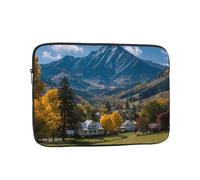 BOAIHH 15 inch Light Computer Bag, Exquisite Autumn Mountains Print Pattern, Suitable for Business Travel, Work, Commuting