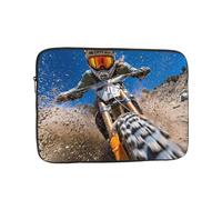 BOAIHH 15 inch Light Computer Bag, Exquisite Full Throttle Print Pattern, Suitable for Business Travel, Work, Commuting