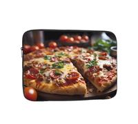 BOAIHH 15 inch Light Computer Bag, Exquisite Tantalizing Sausage Pizza Print Pattern, Suitable for Business Travel, Work, Commuting