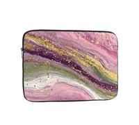BOAIHH 17 inch Light Computer Bag, Exquisite Purple Dreams Print Pattern, Suitable for Business Travel, Work, Commuting
