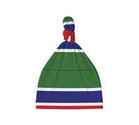 BOAIHH Baby Flag of The Gambia Warm Winter Hat Soft Windproof Comfortable and Skin-Friendly for Newborns Black