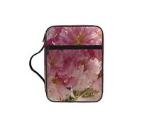BOAIHH Beneath The Cherry Blossoms Bible Storage Bag Tote Durable and Multifunctional Fashion Cover for Church Schools